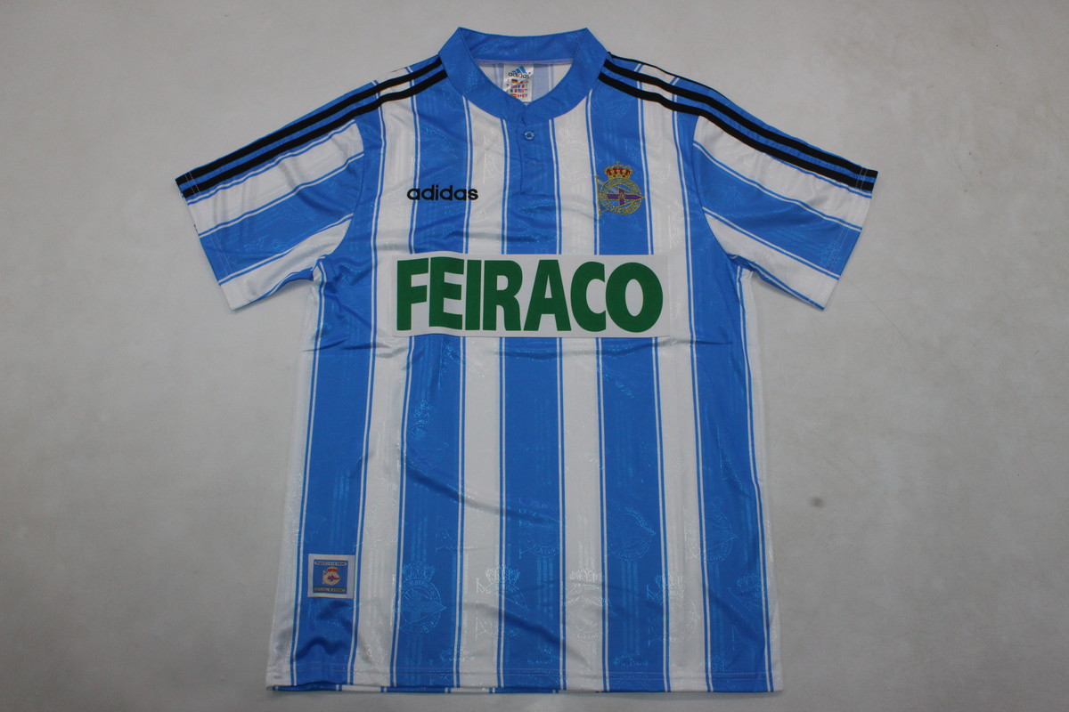 AAA Quality Deportivo 97/98 Home Soccer Jersey